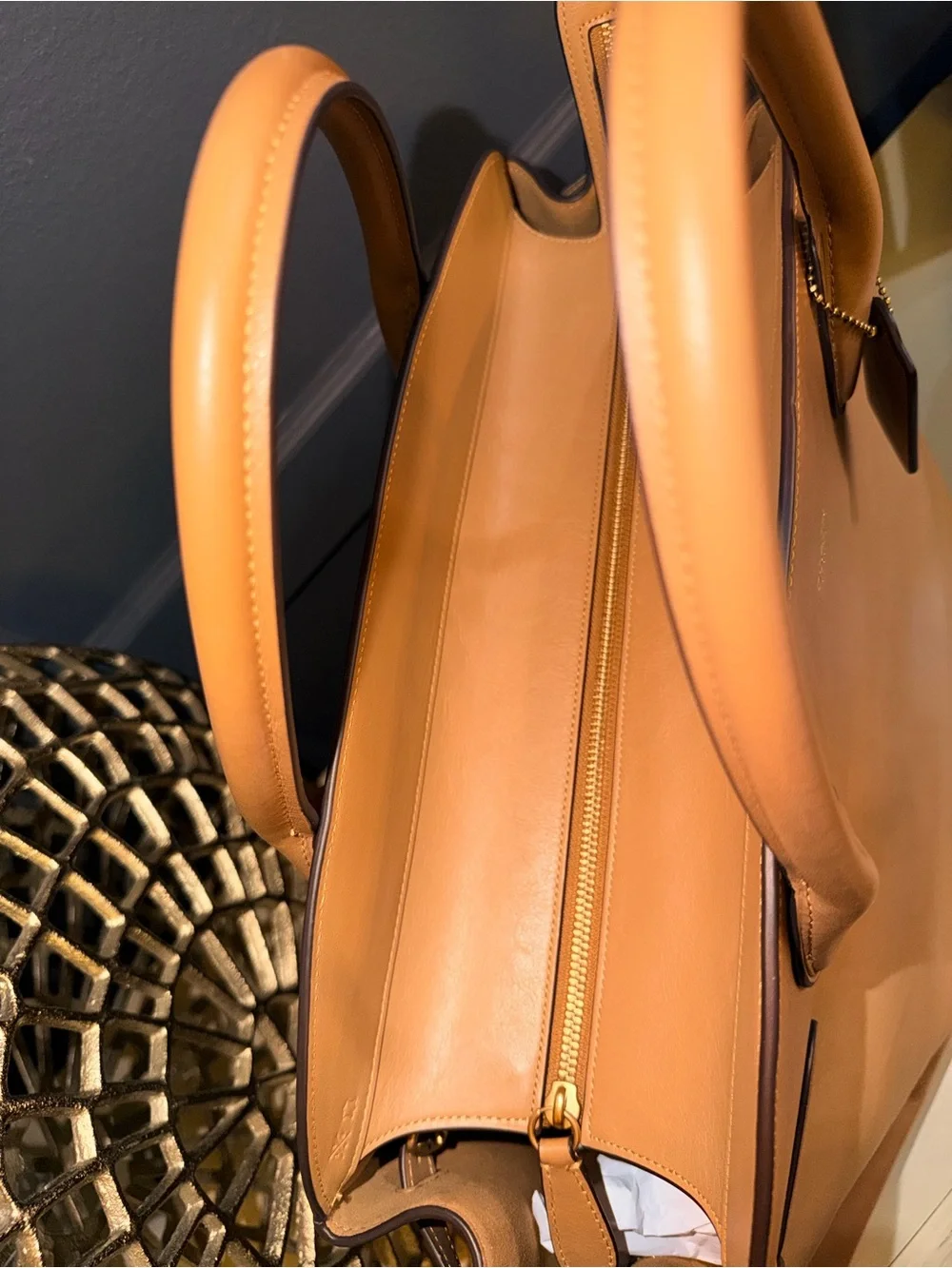 Coach Empire Carryall 48 Honey Brown/Brass